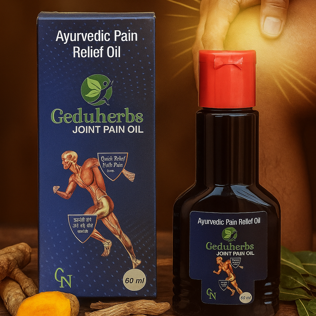 Ayurvedic Joint Pain Relief Oil – Fast-Acting Herbal Solution for Joint & Muscle Pain