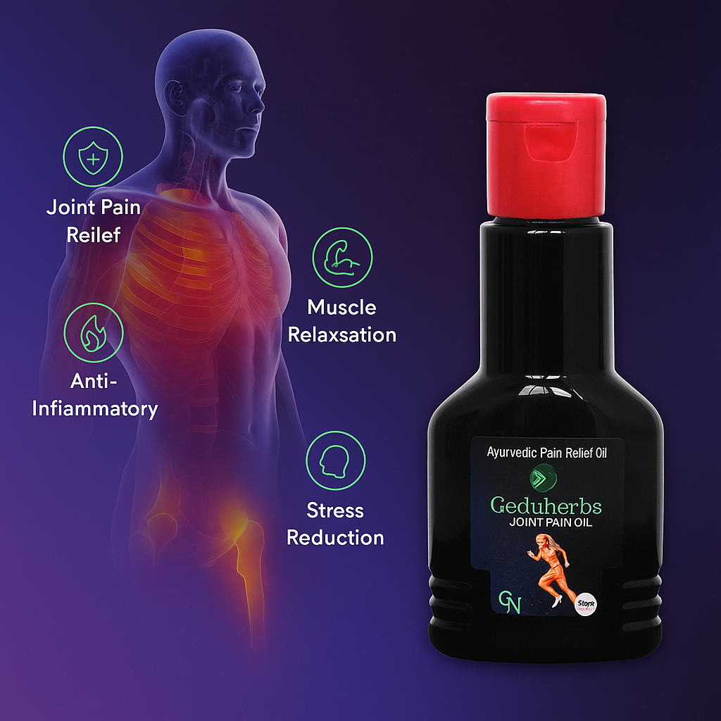 Ayurvedic Joint Pain Relief Oil – Fast-Acting Herbal Solution for Joint & Muscle Pain