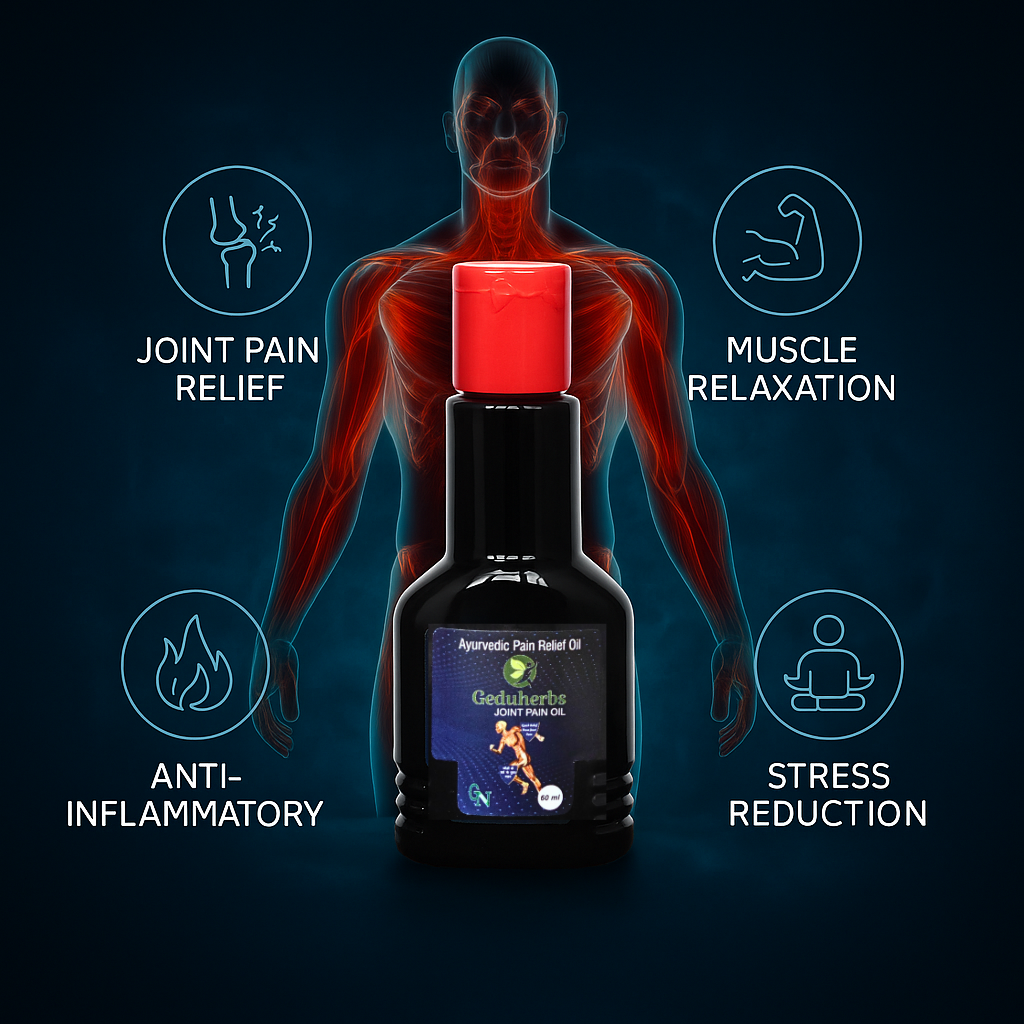 Ayurvedic Joint Pain Relief Oil – Fast-Acting Herbal Solution for Joint & Muscle Pain