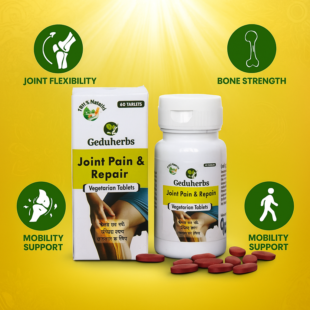 Joint Pain & Repair Capsules – Ayurvedic Solution for Stronger Joints & Pain-Free Movement