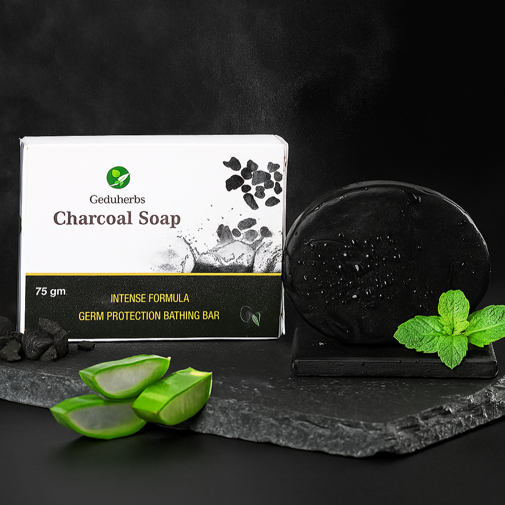 Activated Charcoal Soap – Deep Detox, Oil Control & Skin Purification