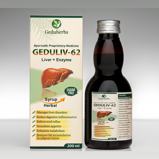 Liver & Enzyme Syrup for Wellness – Geduliv-62 by Geduherbs