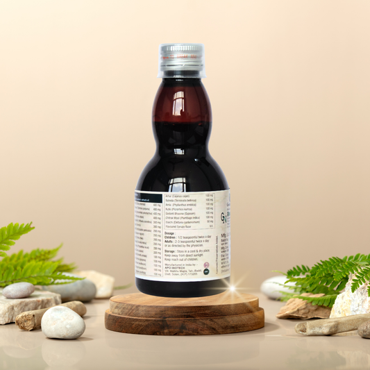 Liver & Enzyme Syrup for Wellness – Geduliv-62 by Geduherbs