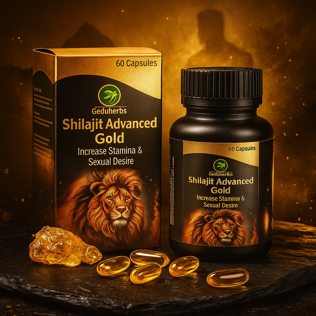 Shilajit Advanced Gold Capsules – Boost Strength, Stamina & Vitality Naturally