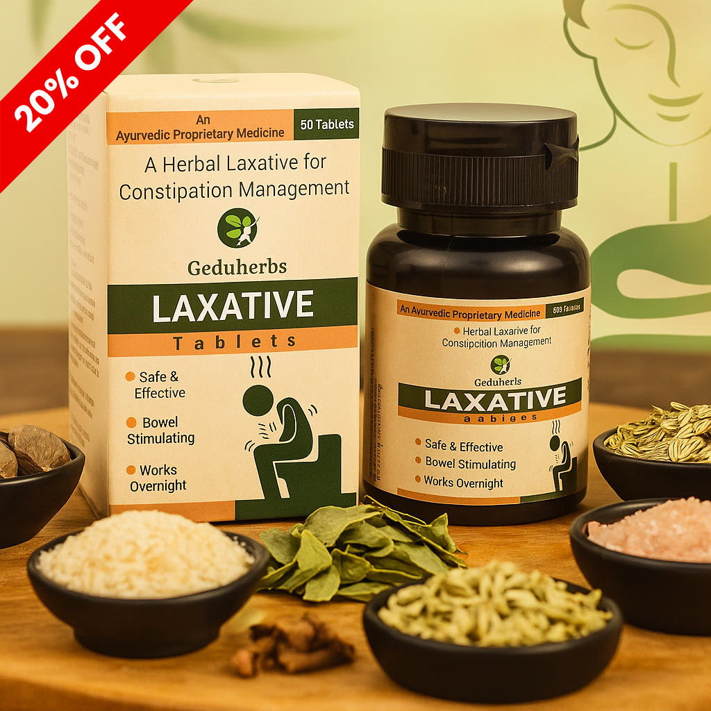 Ayurvedic Herbal Tablets for Daily Digestive Support | Geduherbs