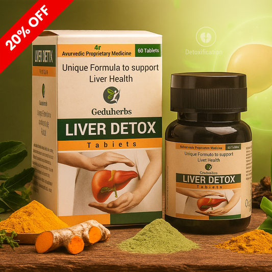 Herbal Tablet Support Liver Wellness | Geduherbs