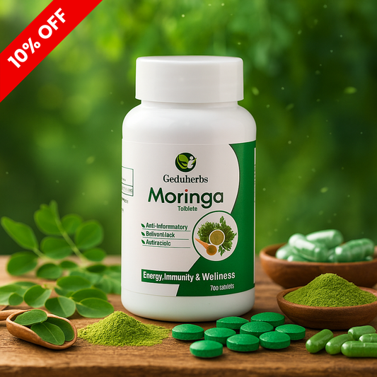 Herbal Moringa Tablets for Daily Wellness | Geduherbs