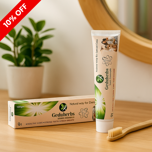 Ayurvedic Herbal Toothpaste Pack of 2 | Geduherbs