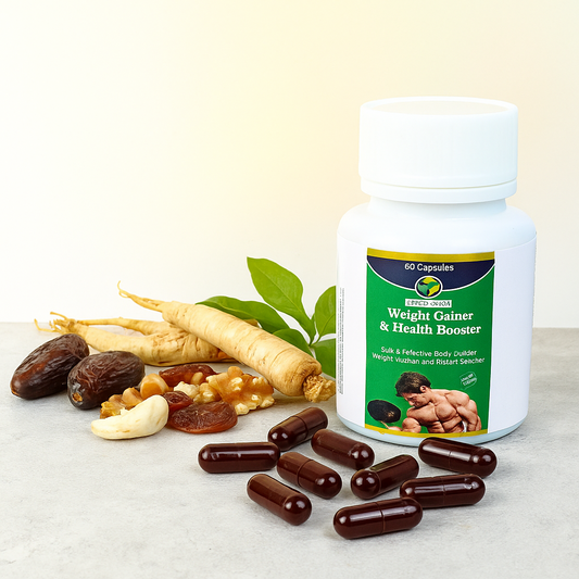 Weight Gainer & Health Booster Capsules – Build Mass, Boost Energy, Stay Fit Naturally