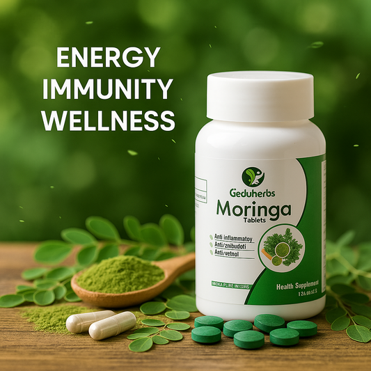 Moringa Tablets – Natural Superfood for Energy, Immunity & Overall Wellness