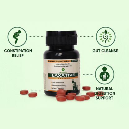 Laxative Tablets – Natural Ayurvedic Relief for Constipation & Digestive Discomfort