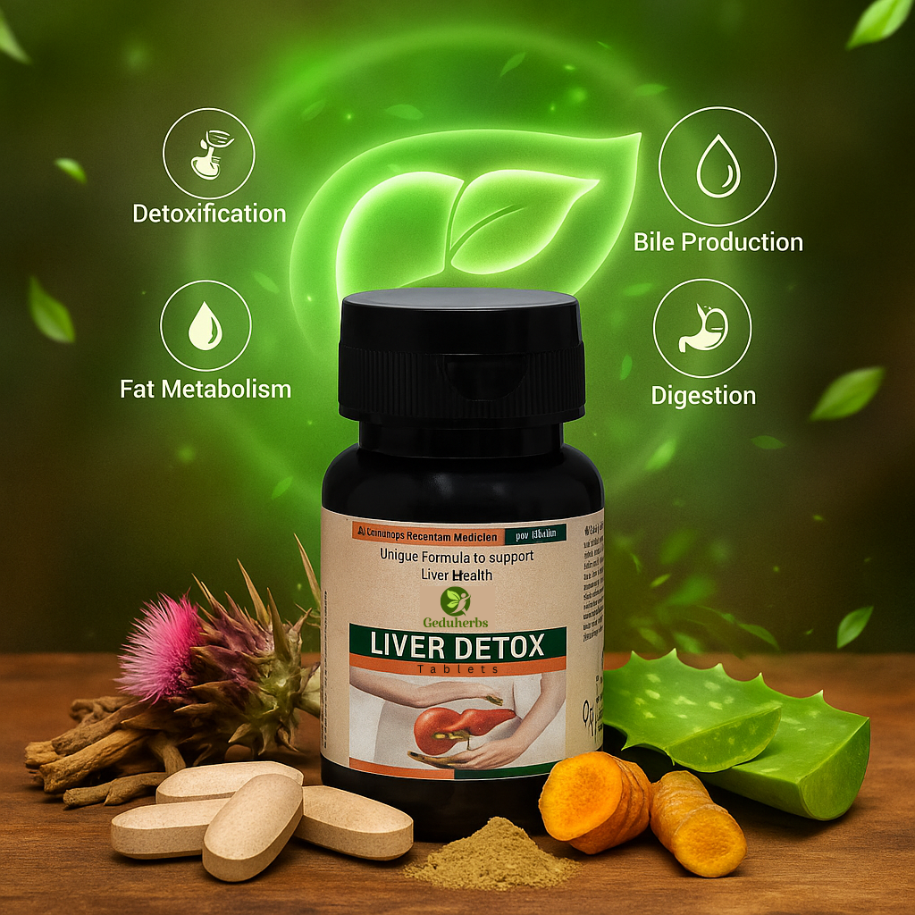 Liver Detox Tablets – Natural Ayurvedic Cleanse for Liver Health