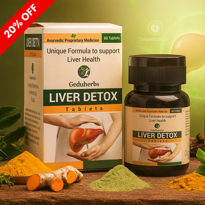 Herbal Tablet Support Liver Wellness | Geduherbs